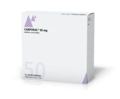 CARPORAL   50 MG 5X 5X10 TAB